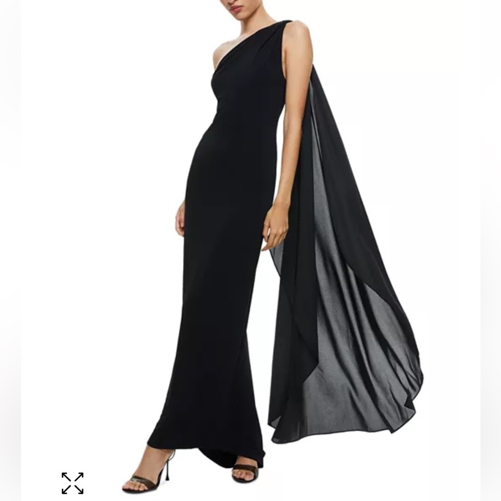 Alice and Olivia Anja One Shoulder Dress - Picture 6 of 6